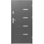 Drzwi zewnętrzne Onyks antracyt 80 cm prawe Splendoor