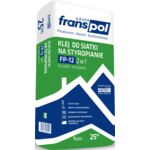Klej do siatki na styropianie FP-12 2w1 25 kg Franspol