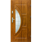 Drzwi zewnętrzne Szmaragd złoty dąb 90 cm prawe Splendoor
