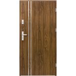 Drzwi zewnętrzne Fluoryt II orzech 90 cm prawe Splendoor