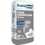 Zaprawa cienkowarstwowa ZC-1 biała zimowa 25 kg Franspol