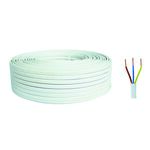 Przewód elektryczny YDYp 3 x 1,5 mm2 25 m 750 V biały AKS Zielonka