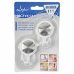 Haczyk pojedynczy Dot biały