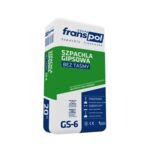 Szpachla gipsowa bez taśmy GS-6 20 kg Franspol