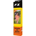 Lamela na drzwi 100 x 220 (4 pasy) czarna FX 