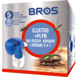 Elektro + płyn na muchy, komary i mrówki BROS