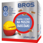 Pułapka z płynem na muszki owocówki BROS