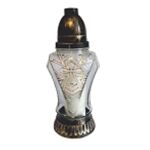 Znicz szklany na wkład parafinowy LW Z-890 27 cm CIECIERSKI