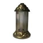 Znicz szklany Tęcza na wkład parafinowy LTR tęczowy 35 cm CIECIERSKI