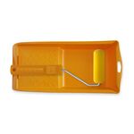 Zestaw malarski: wałek malarski flokowany obustronnie zaokrąglony 11 cm + kuweta 15 x 32 cm Color Expert