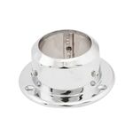 Końcówka mocująca Ø50 aluminium chrom