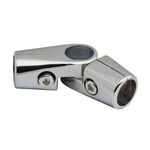 Złącze dwuramienne Ø25 chrom