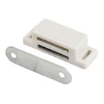 Zamek magnetyczny biały