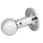 Uchwyt dystansowy Ø32 końcowy chrom