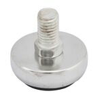 Stopka regulowana metalowa Ø25 czarna