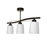 Lampa wisząca 3 - płomienna 3-MONA_E27 BR SZ 1,65 kg 70 x 36 cm 3 x E27 PROGRES
