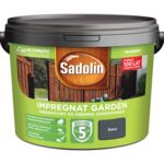 Impregnat Dekoracyjny do drewna ogrodowego Garden Szary 9 l Sadolin