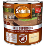 Olej do tarasów i mebli ogrodowych Superdeck Bezbarwny 2,5 l Sadolin