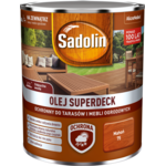 Olej do tarasów i mebli ogrodowych Superdeck Mahoń 0,75 l Sadolin