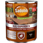 Olej do tarasów i mebli ogrodowych Superdeck Wenge 0,75 l Sadolin