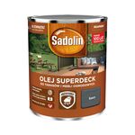 Olej do tarasów i mebli ogrodowych Superdeck Szary 0,75 l Sadolin