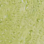 Zasłona prysznicowa WATER zielona