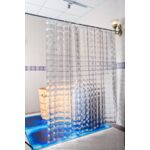 Zasłona prysznicowa 3D transparentna okienko 100 x 100 mm 180 x 200 cm