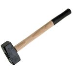 Młotek kamieniarski 6000 g trzonek drewniany Drel