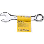 Klucz płasko-oczkowy 13 mm krótki Drel