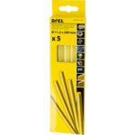 Wkład klejowy pistoletowy 11,2 x 200 mm żółty, komplet: 5 sztuk Condor