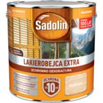 Lakierobejca Ochronno-Dekoracyjna Extra Bezbarwny 2,5 l Sadolin