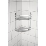 Półka SATINA narożna II chrom