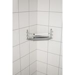 Półka SATINA I narożna chrom 20 x 20 x 10 cm