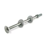 Śruba zamkowa M8 x 180 mm ocynkowana Suki