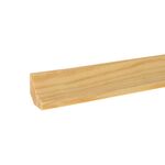 Ćwierćwałek wklęsły sosna naturalna DR09 14 x 14 mm x 210 cm