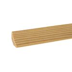 Ćwierćwałek wklęsły sosna naturalna DR09 16 x 18 mm x 210 cm