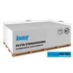 Płyta zwykła GKB A13 HRAK 1200 x 2600 mm Knauf