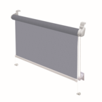 Roleta Mini Madryt 852, szary 42 x 160 cm