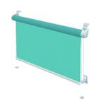 Roleta Mini Madryt 855, turkus 42 x 160 cm