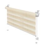 Roleta Mini Zebra Z-727, krem 97 x 150 cm