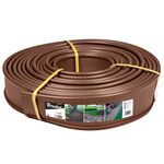 Obrzeże proste trawnikowe 18 m x 12,5 cm brązowe