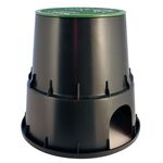 Skrzynka zaworowa okrągła Ø25 cm na 2 elektrozawory RAIN