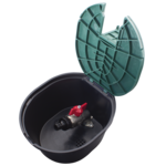 Skrzynka okrągła z zaworem kulowym 3/4" RAIN