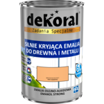 Emalia olejno-alkidowa EMAKOL Brzoskwiniowy 0,9 l Dekoral