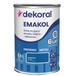 Emalia olejno-alkidowa EMAKOL Lazurowy 0,9 l Dekoral