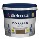 Farba DO FASAD Brąz kawowy 5 l Dekoral