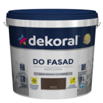 Farba DO FASAD Brązowy 5 l Dekoral