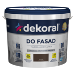 Farba DO FASAD Brązowy 10 l Dekoral