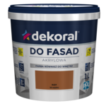 Farba DO FASAD Rudy 1 l Dekoral