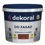 Farba DO FASAD Wiśniowy 5 l Dekoral